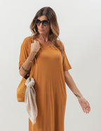 Vestido Pérola Caramelo