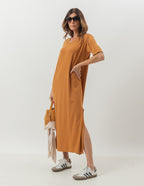 Vestido Pérola Caramelo