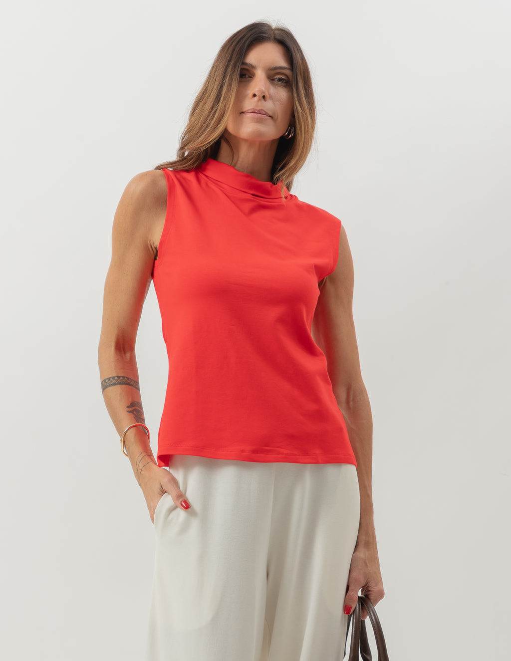 BLUSA REGATA BARBARA VERMELHO