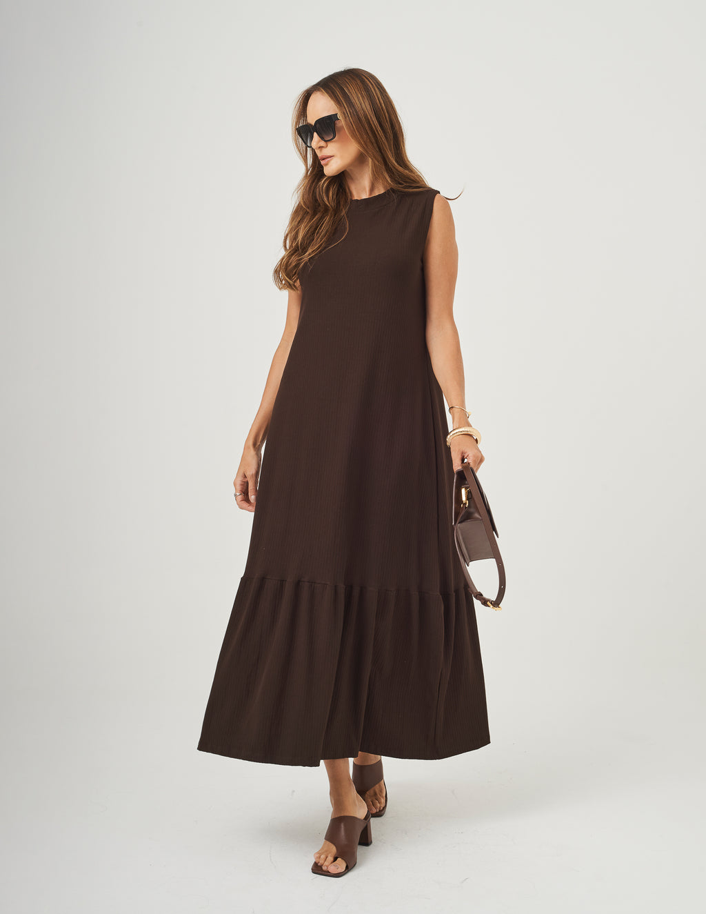 Vestido Riviera Marrom