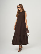 Vestido Riviera Marrom