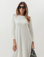Vestido Longo Roma Off White
