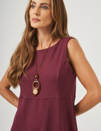 Vestido Naomi Malbec