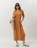 Vestido Pérola Caramelo