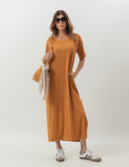 Vestido Pérola Caramelo
