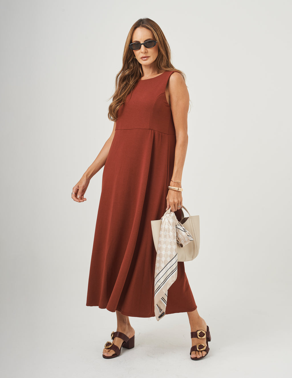Vestido Naomi Canela