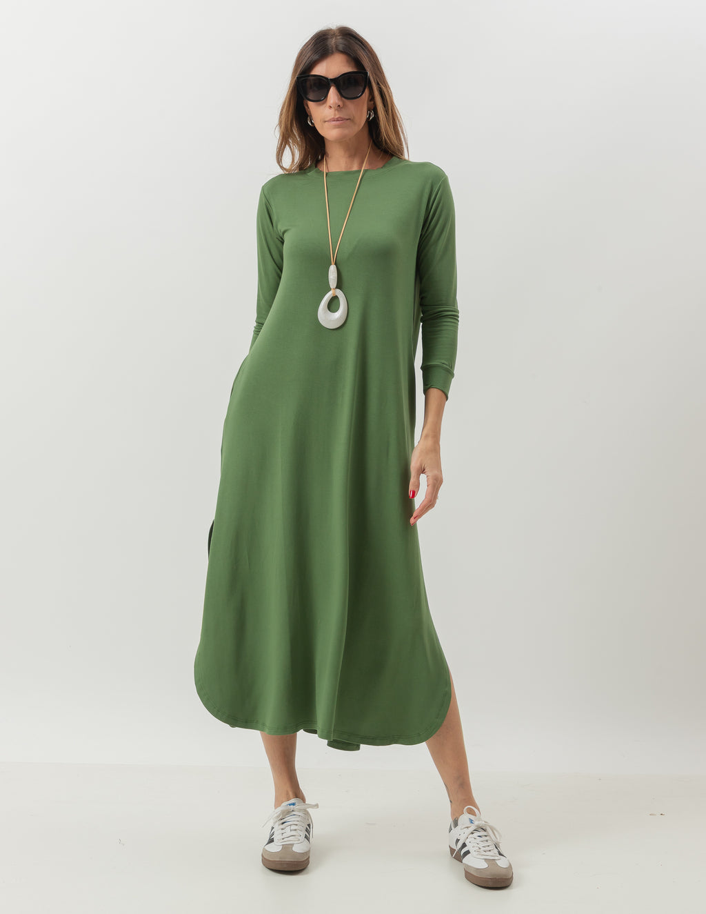 Vestido Longuete Roma Militar