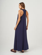 Vestido Nadador Santorini Azul Marinho