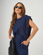 Conjunto Cleo Azul Marinho