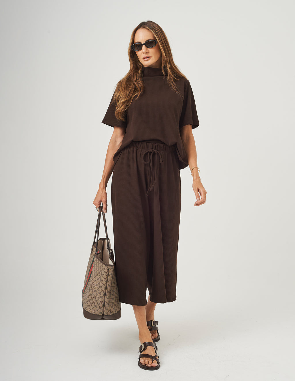 Conjunto Monaco Marrom