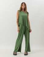 Conjunto Duo Florence Verde Militar