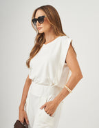 Conjunto Cleo Off White