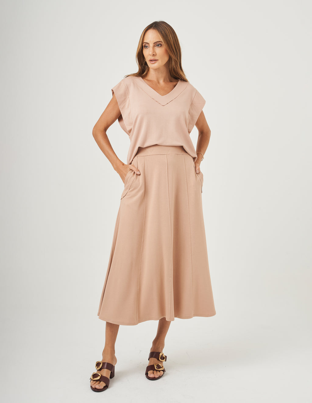 Conjunto Alessia Bege