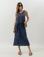 Conjunto Grecia Azul Marinho