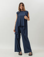 CONJUNTO KIMONO AZUL MARINHO