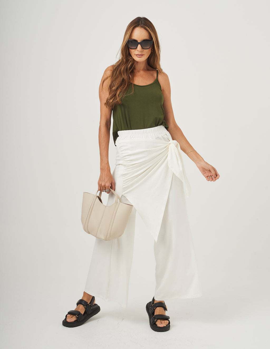 CALÇA DUO EVA OFF WHITE