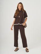 Conjunto Catarina Marrom