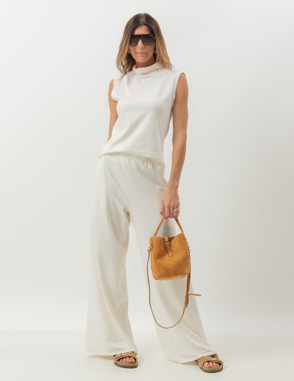 Blusa Regata Barbara Off White