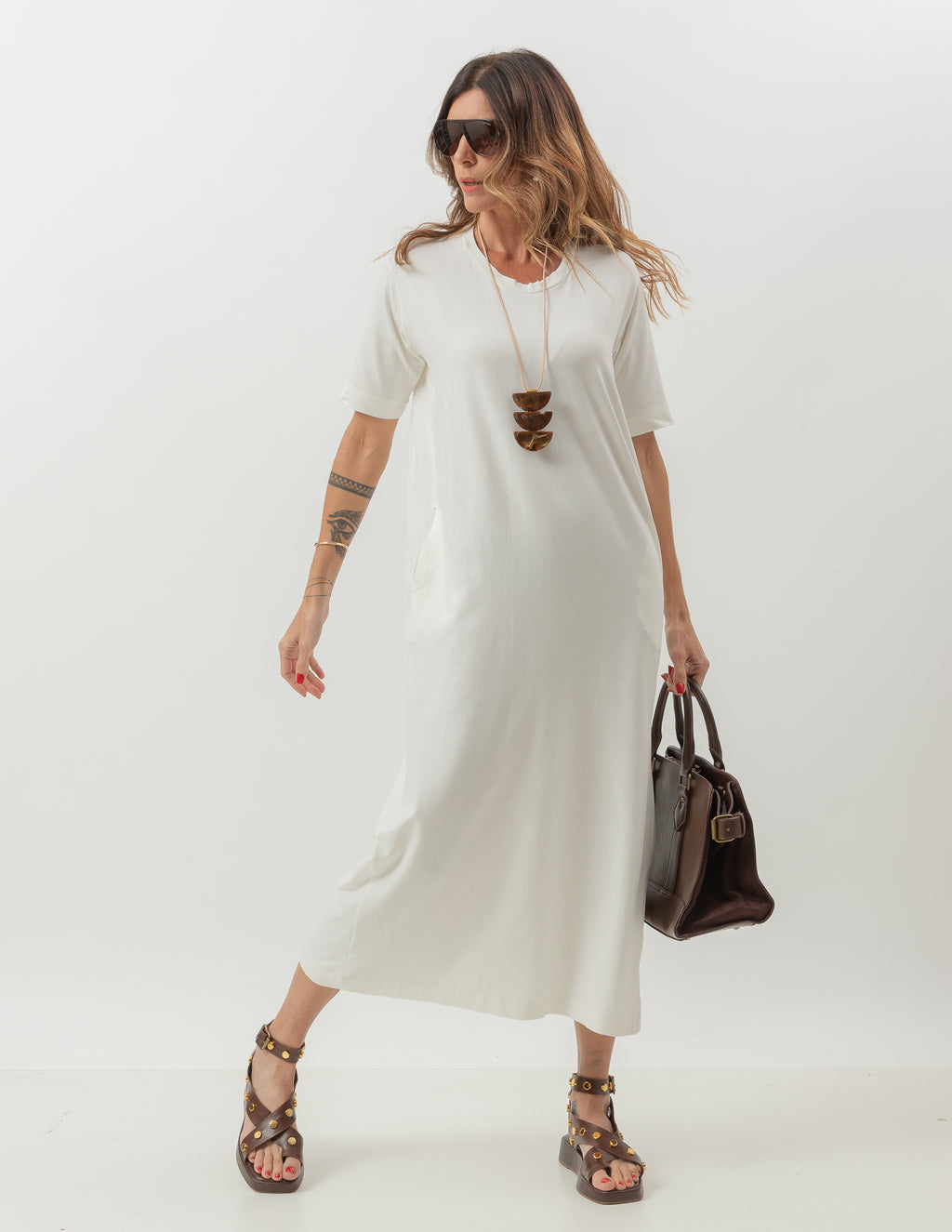 Vestido Pérola Off White