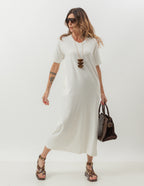 Vestido Pérola Off White