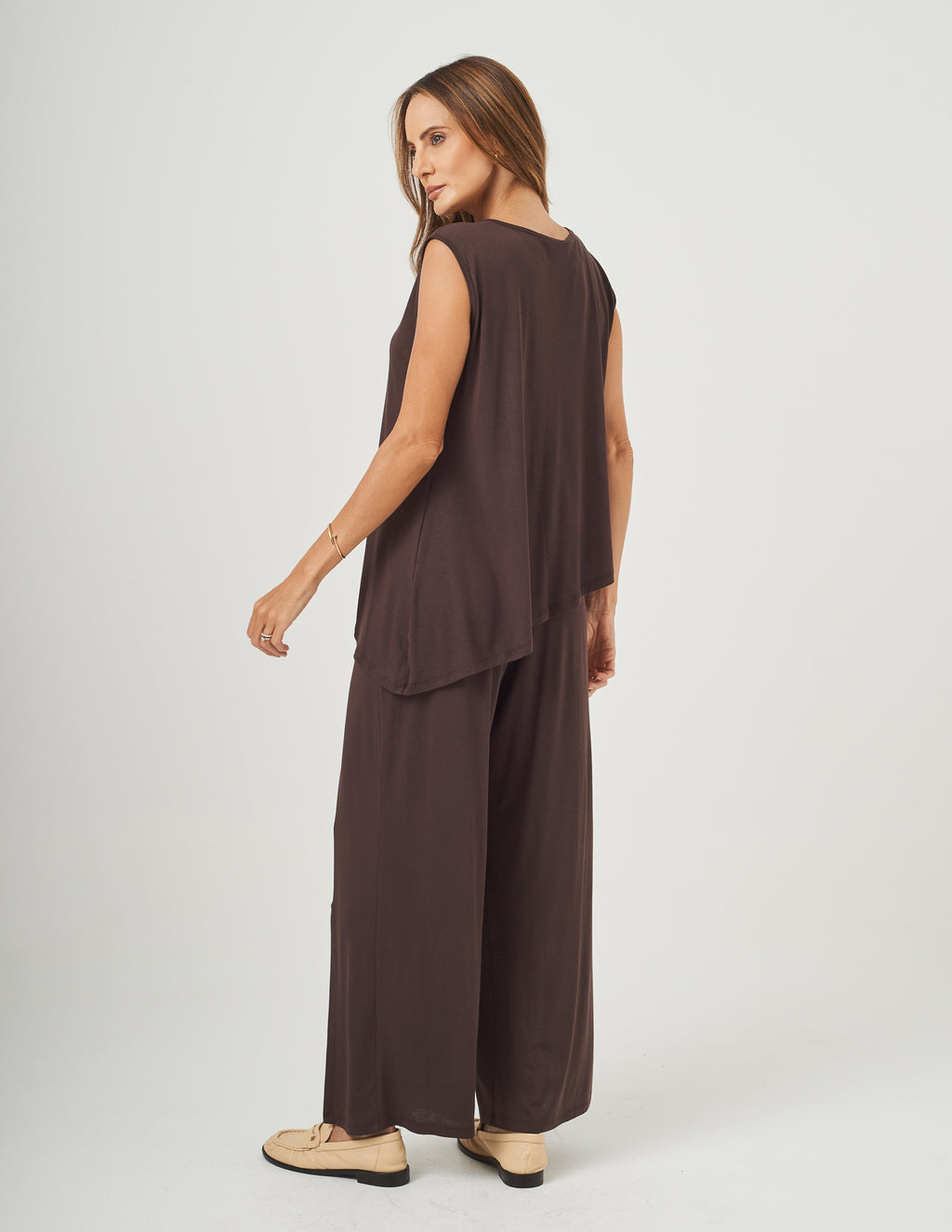 Conjunto Florence Marrom