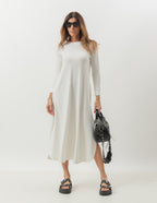 Vestido Longo Roma Off White