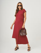 Vestido Desconstruído Jordana Bordô
