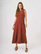 Vestido Naomi Canela