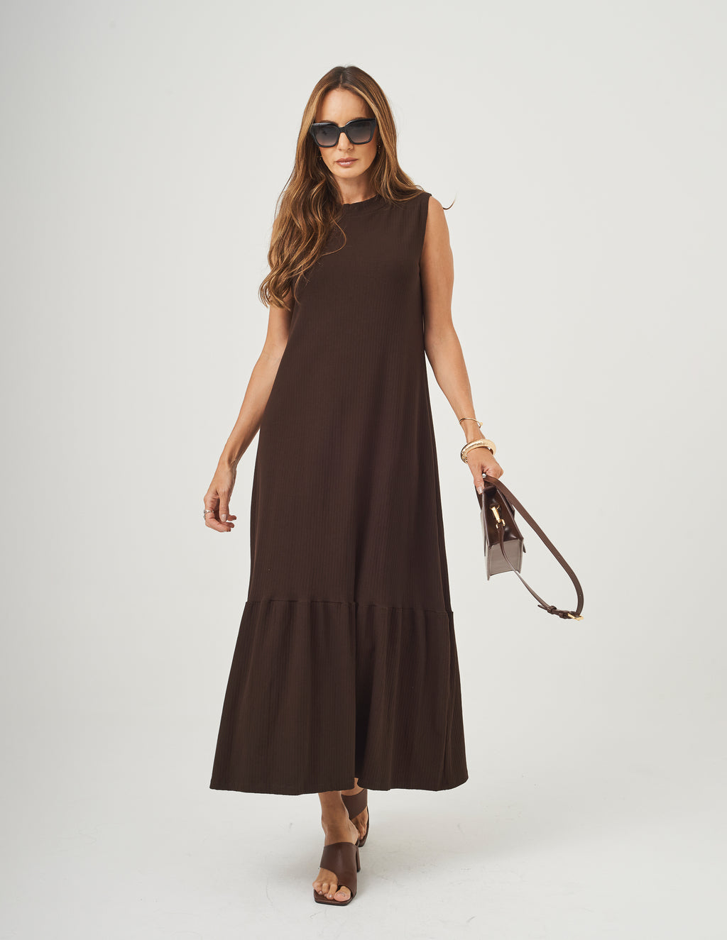 Vestido Riviera Marrom