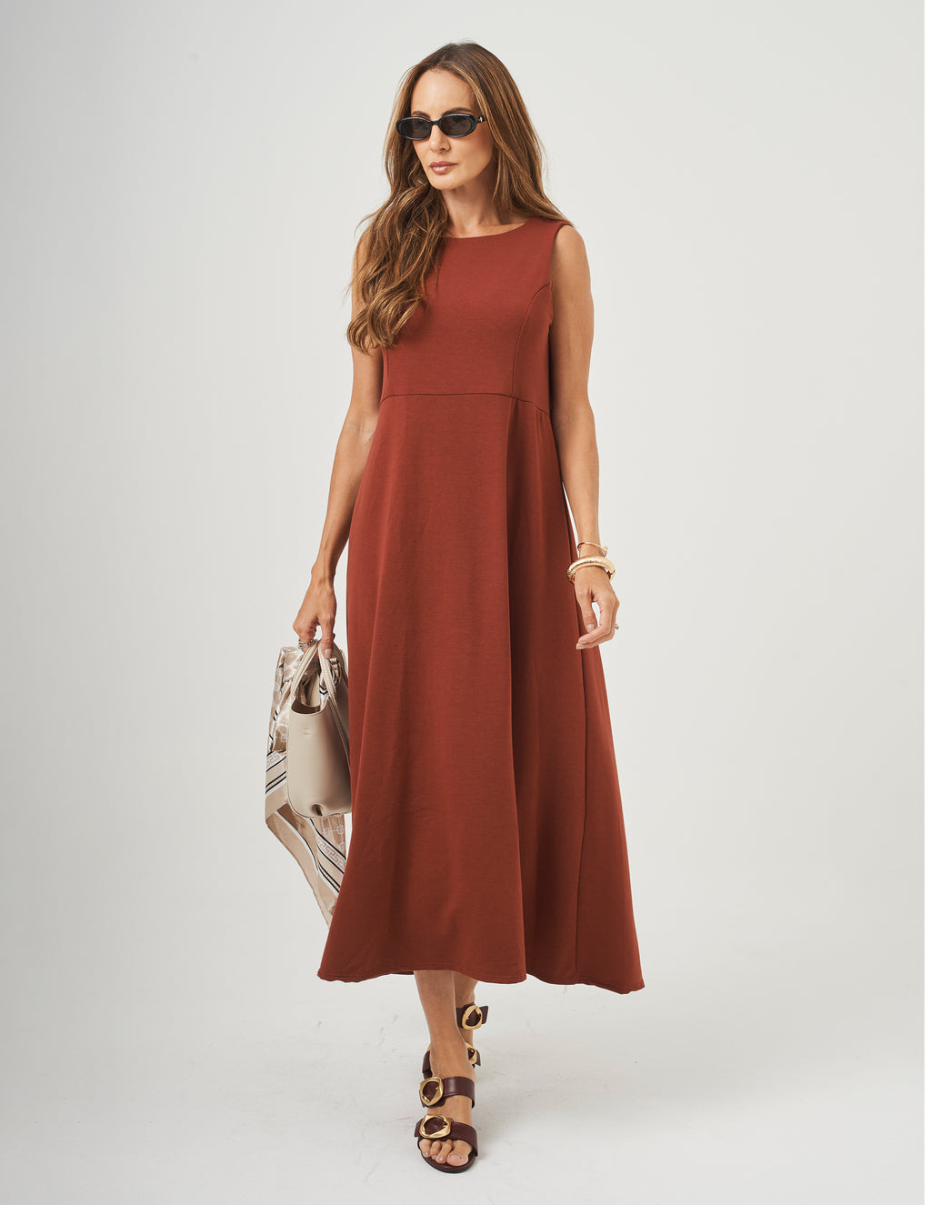 Vestido Naomi Canela