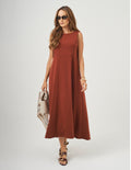 Vestido Naomi Canela