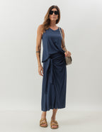 Conjunto Grecia Azul Marinho