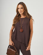 Conjunto Florence Marrom