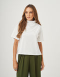 Blusa Mônaco Canelada Off White