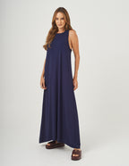 Vestido Nadador Santorini Azul Marinho