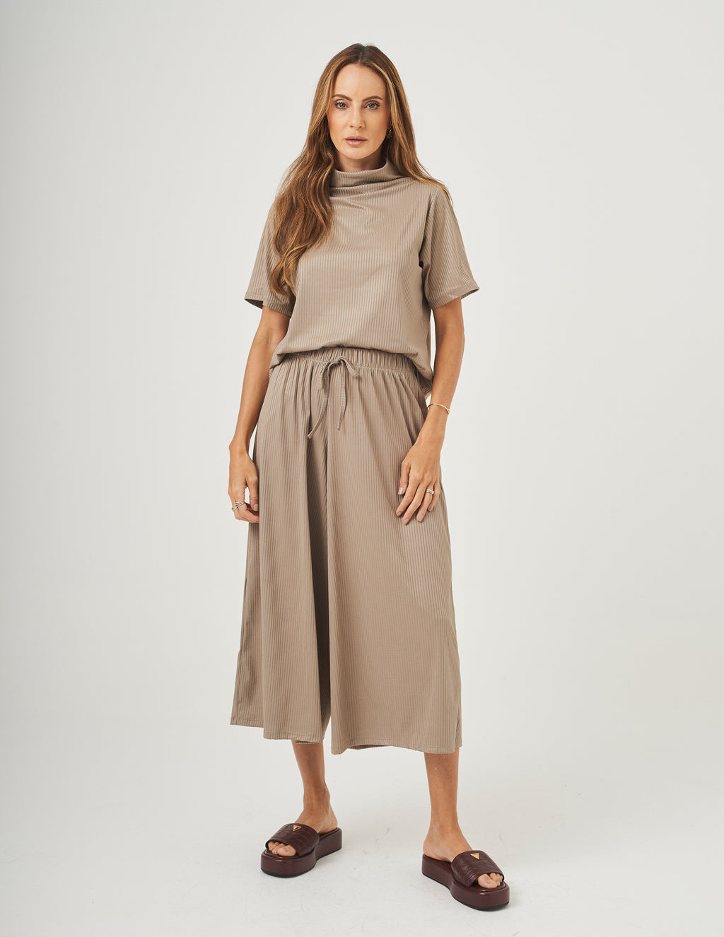 Conjunto Monaco Bege