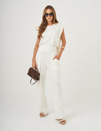 Conjunto Cleo Off White