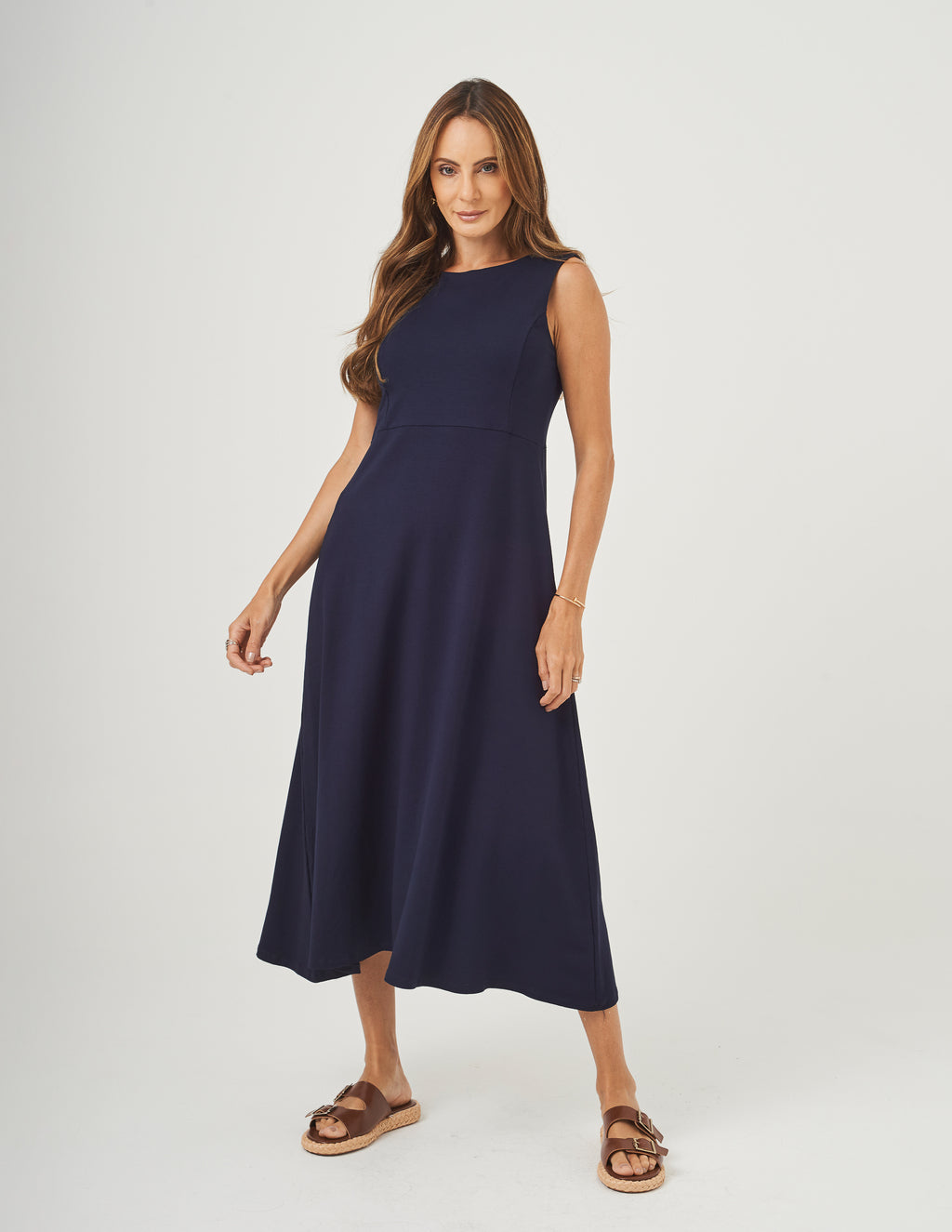 Vestido Naomi Azul Marinho