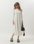 Vestido Longo Roma Off White