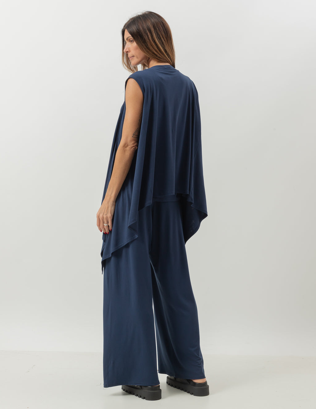 CONJUNTO KIMONO AZUL MARINHO