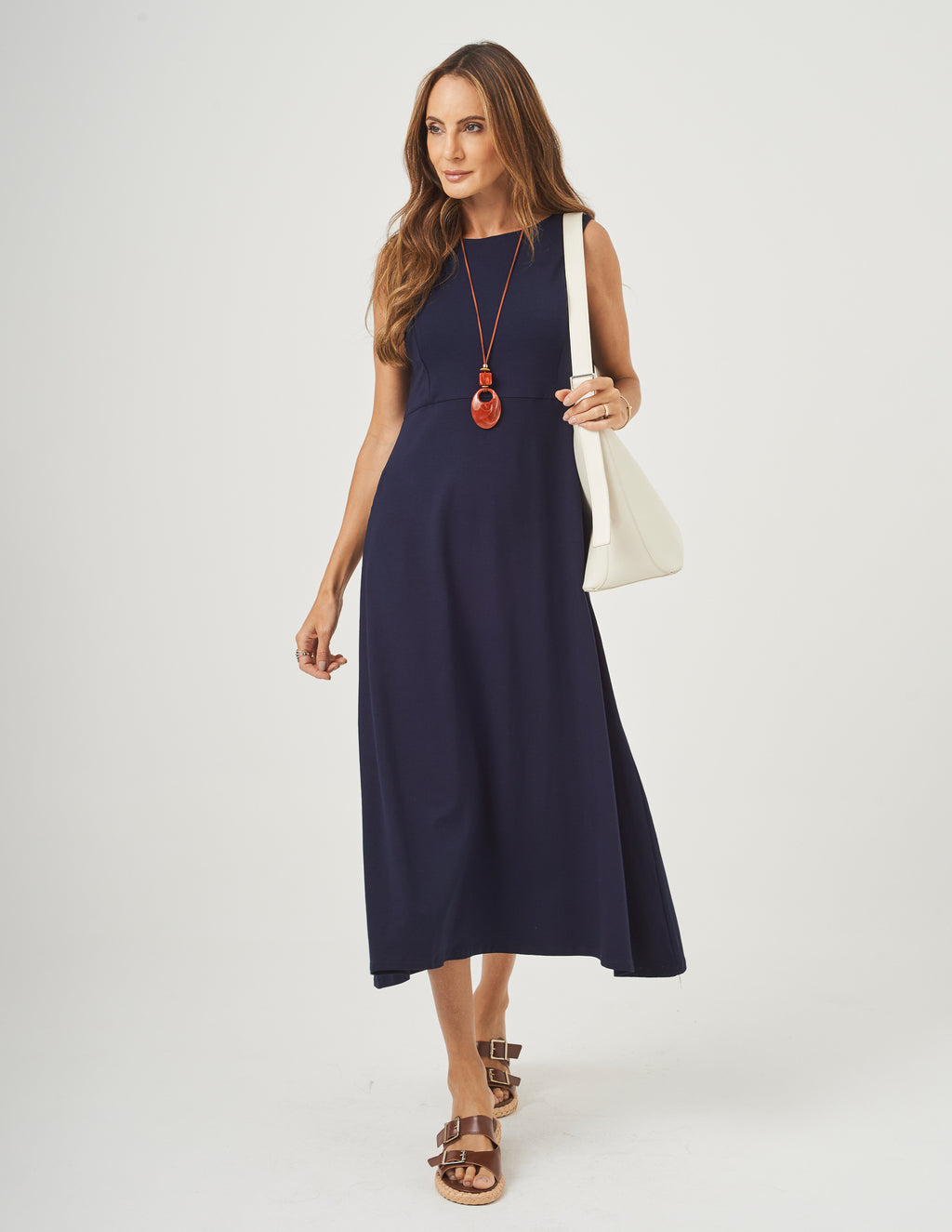Vestido Naomi Azul Marinho