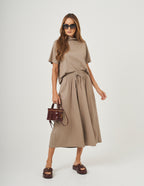 Conjunto Monaco Bege