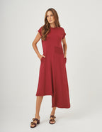 Vestido Desconstruído Jordana Bordô