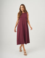 Vestido Naomi Malbec