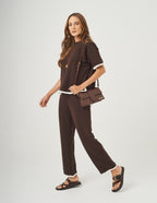 Conjunto Catarina Marrom