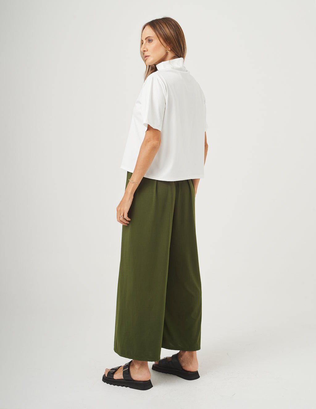 Blusa Mônaco Canelada Off White