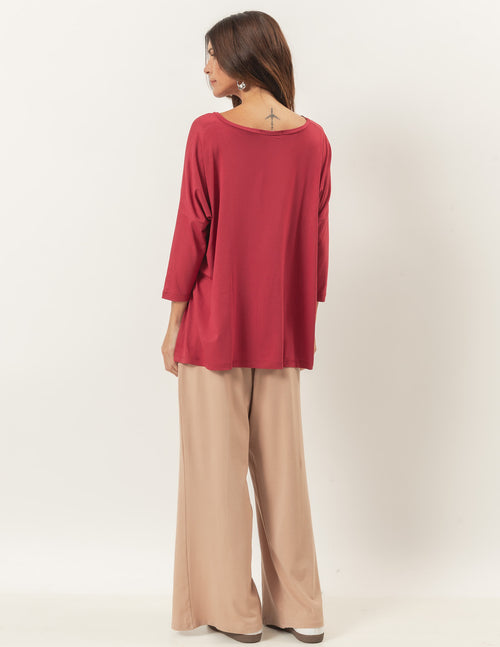 Blusa Emma Bordo