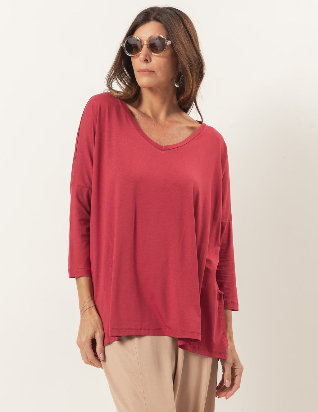 Blusa Emma Bordo
