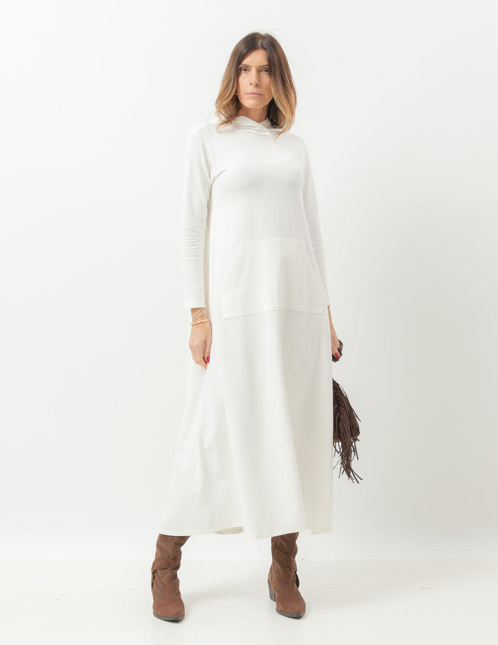 Vestido Longo Fátima Off White