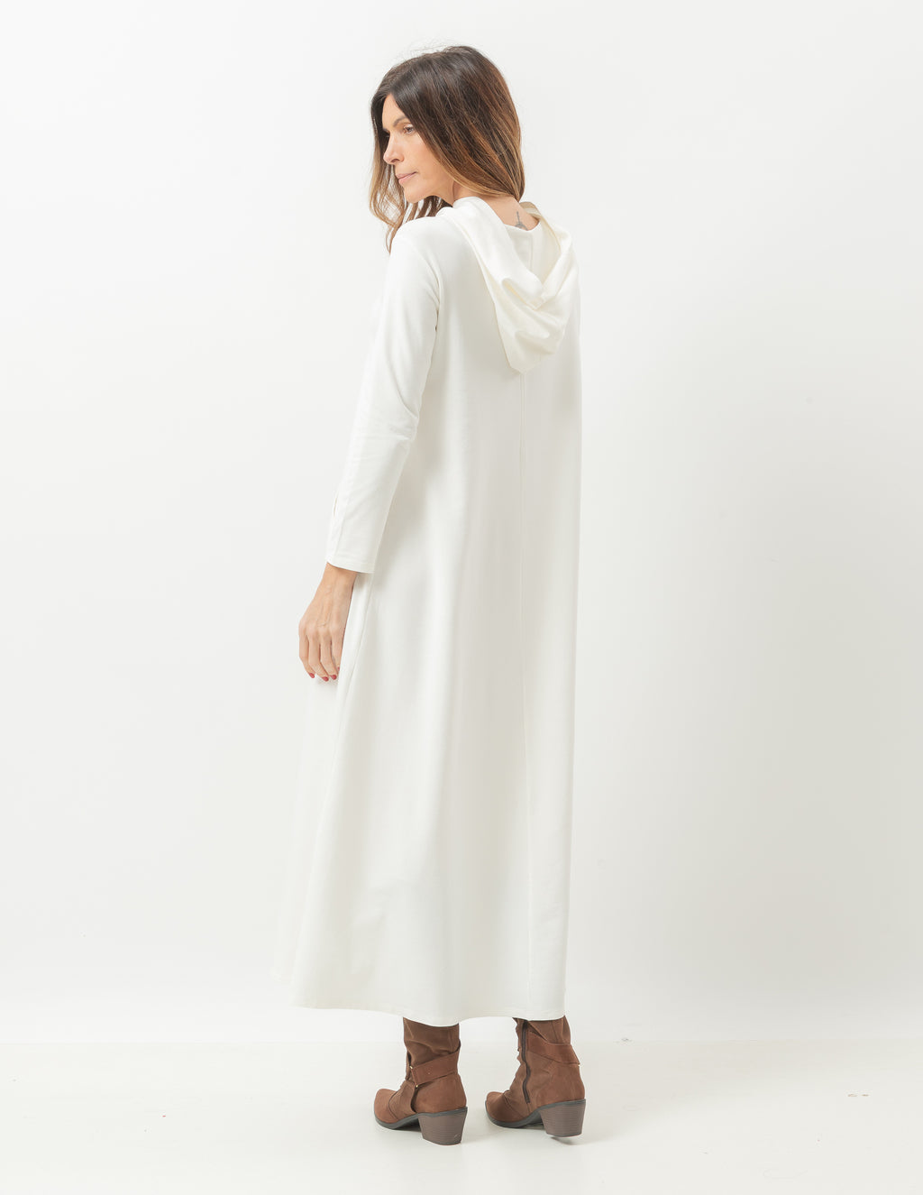 Vestido Longo Fátima Off White